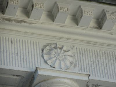 Porch Detail at Hampton Plantation 2012 - Charleston County, South Carolina