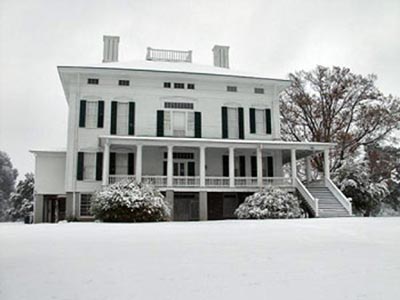 Redcliffe Plantation Snow - Aiken County, South Carolina