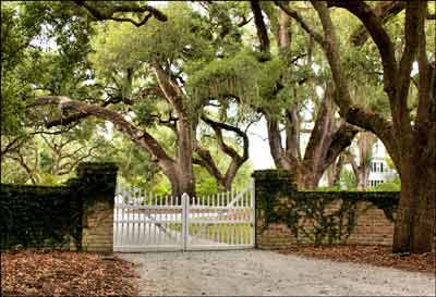 Bonny Hall Plantation Gate - Beaufort County, South Carolina