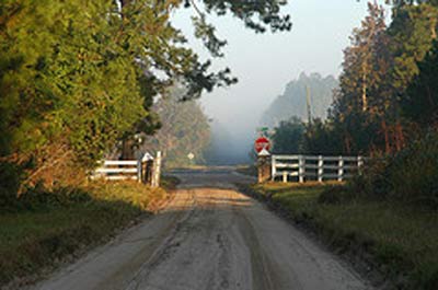 Coosaw Plantation Gate 2008 - Beaufort County, South Carolina