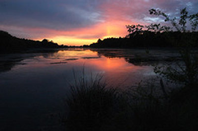 Coosaw Plantation Sunset 2007 - Beaufort County, South Carolina