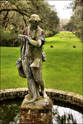 Medway Plantation Statue - Berkeley County, South Carolina