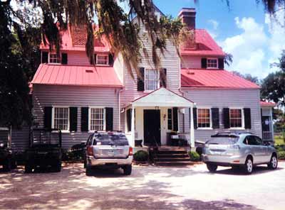 Quinby Plantation Rear of House - Berkeley County, South Carolina