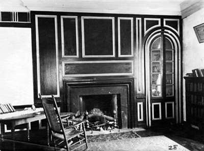 Brick House Plantation Living Room Prior to 1929 - Charleston County, South Carolina