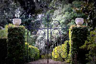 Harrietta Plantation Garden Gate 2016 - Charleston County, South Carolina