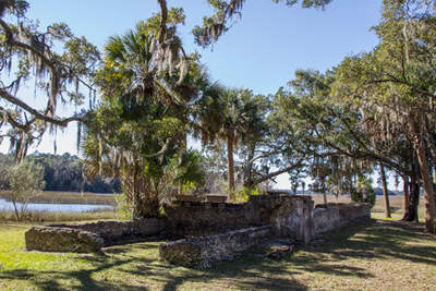 Sunnyside Plantation Cotton Gin Ruins 2016 - Charleston County, South Carolina