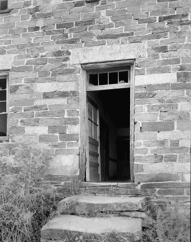 Henry Houser Plantation Door 1938 - Cherokee County, South Carolina