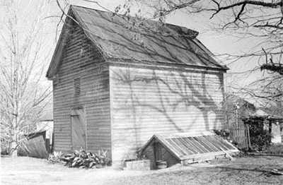 Oaklyn Plantation Smokehouse 1994 - Darlington County, South Carolina
