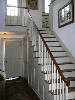 Oaks Plantation - Foyer Stairs - Fairfield County, South Carolina SC