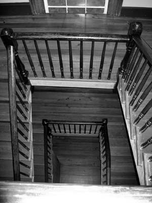 Staircase of Dirleton Plantation 2008 - Georgetown County, South Carolina