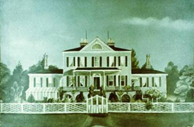 Painting of Friendfield Plantation 1880 by Mary Warham Forster - Georgetown County, South Carolina