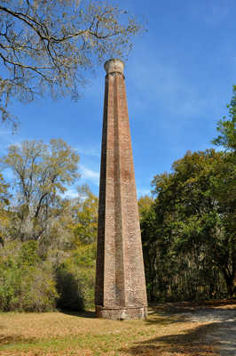 Laurel Hill Plantation Rice Mill Chimney, 2013 - Georgetown County, South Carolina
