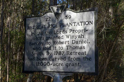 Retreat Rice Plantation - Winyah, Georgetown County, South Carolina SC