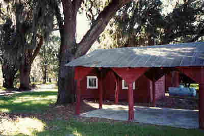 Pleasant Hill Plantation Cooking Shed 1994 - Hampton County, South Carolina