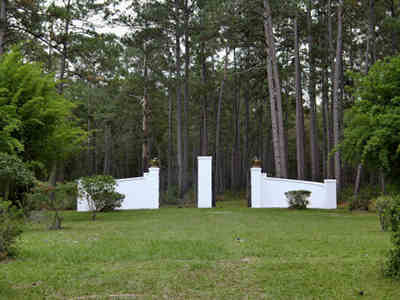 Good Hope Plantation Gates 2014 - Jasper County, South Carolina