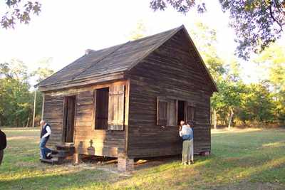Goodwill Plantation Slave Cabin 1986 - Ricland County, South Carolina